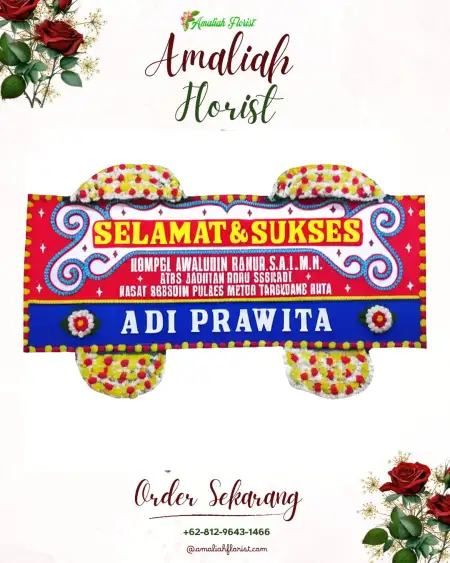 Papan Bunga Ucapan Selamat Sukamentri